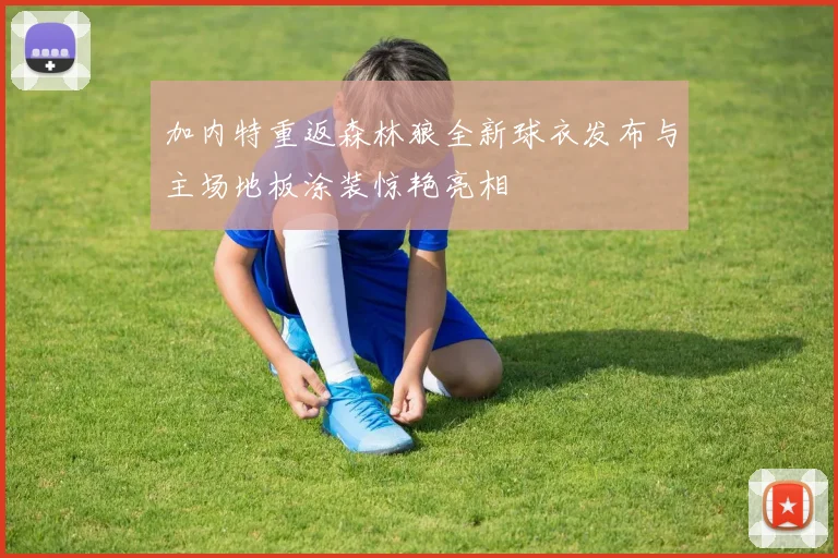 加内特重返森林狼全新球衣发布与主场地板涂装惊艳亮相